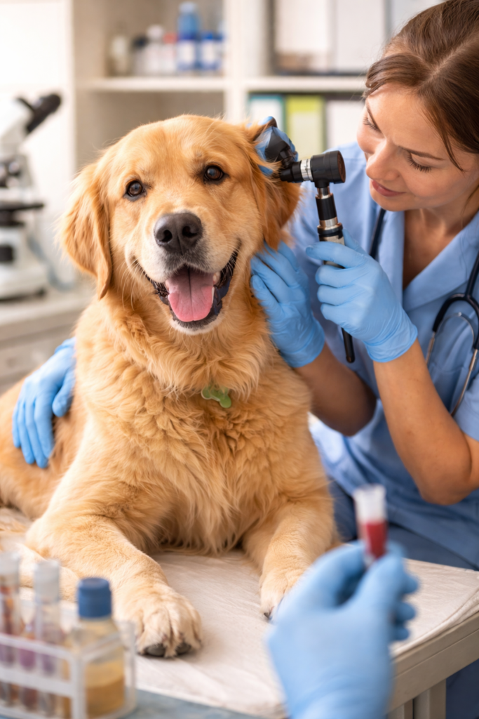 exames de rotina em pets, prevenção veterinária, saúde preventiva animal, quando fazer exames no pet, medicina veterinária preventiva.